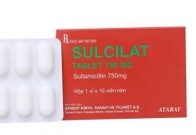 Sulcilat Tablet 750mg Thuốc Sulcilat Tablet 750mg - SĐK VN-6760-08