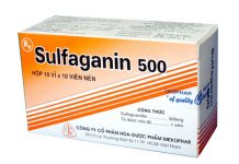 Sulfaganin 500 Thuốc Sulfaganin 500 - SĐK VD-23810-15
