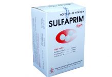 Sulfaprim Thuốc Sulfaprim - SĐK VD-33012-19