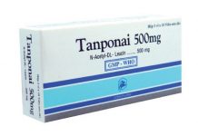 Tanponai 500 mg Thuốc Tanponai 500 mg - SĐK VD-21809-14