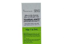 Tearbalance Ophthalmic solution 0,1% Thuốc Tearbalance Ophthalmic solution 0