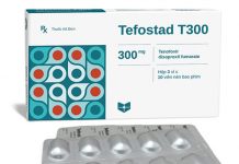 Tefostad 300 Thuốc Tefostad 300 - SĐK VD-28560-17