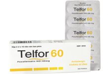 Telfor 60 Thuốc Telfor-60mg - SĐK VD-2786-07