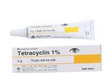 Tetracyclin 1% Thuốc Tetracyclin 1% - SĐK VD-3185-07
