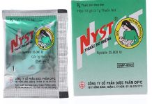 Thuốc rơ miệng Nyst Thuốc Thuốc rơ miệng Nyst - SĐK VD-26961-17