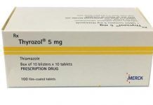 Thyrozol 5mg Thuốc Thyrozol 5mg - SĐK VN-15090-12