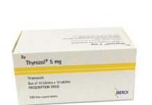 Thyrozol 5mg Thuốc Thyrozol 5mg - SĐK VN-21907-19