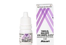 Timolol Maleate Eye Drops 0.5% Thuốc Timolol Maleate Eye Drops 0.5% - SĐK VN-13978-11