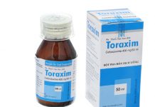 Toraxim Thuốc Toraxim - SĐK VN-19600-16