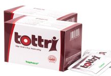 Tottri Thuốc Tottri - SĐK VD-25080-16