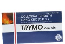 Trymo tablets Thuốc Trymo tablets - SĐK VN-19522-15