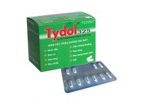 Tydol 325 Thuốc Tydol 325 - SĐK VD-22976-15