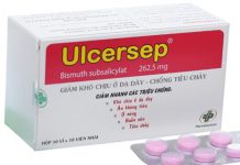 Ulcersep 262mg Thuốc Ulcersep 262mg - SĐK VD-1088-06