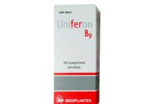 Uniferon B9 Thuốc Uniferon B9 - SĐK VD-4416-07