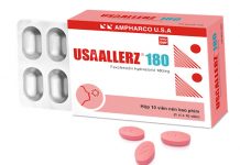 Usaallerz 180 Thuốc Usaallerz 180 - SĐK VD-22809-15
