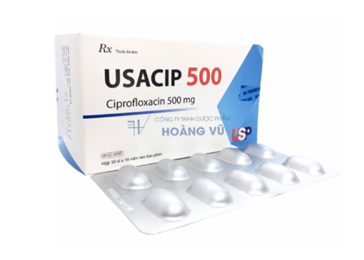 Usacip 500 - SĐK VD-22076-14 Thuốc Usacip 500 - SĐK VD-22076-14