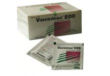 Vacomuc 200 Thuốc Vacomuc 200 - SĐK VD-19543-13