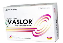 Vaslor 20 Thuốc Vaslor 20 - SĐK VD-4520-07