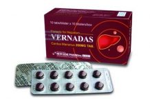Vernadas tablet Thuốc Vernadas tablet - SĐK VN-15077-12