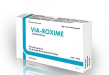 Via-Roxime – 250mg Thuốc Via-Roxime - 250mg - SĐK VD-5439-08
