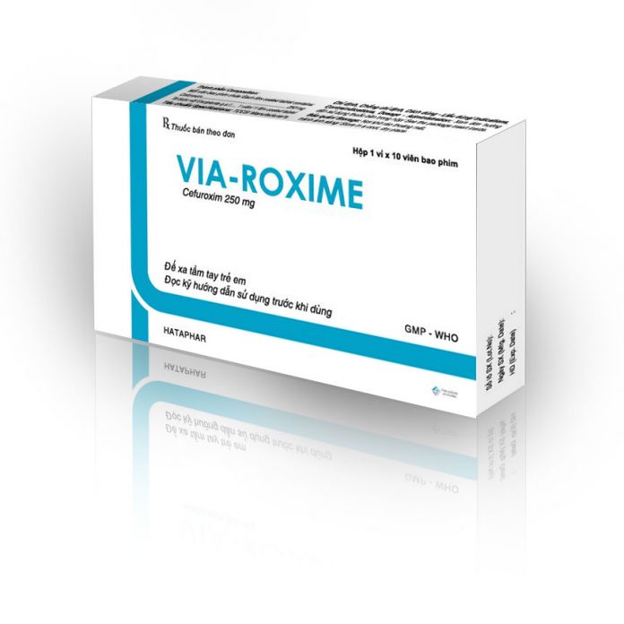 Thuốc Via-Roxime - 250mg - SĐK VD-5439-08