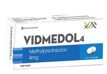 Vidmedol 4 Thuốc Vidmedol 4 - SĐK VD-27871-17