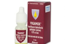 Vigamox Thuốc Vigamox - SĐK VN-3353-07