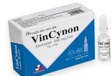 Vincynon Thuốc Vincynon - SĐK VD-20893-14