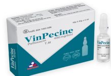 Vinpecine – 400mg/5ml Thuốc Vinpecine - 400mg/5ml - SĐK VD-5539-08