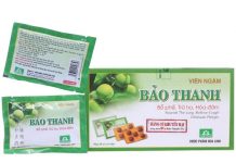 Viên ngậm Bảo Thanh Thuốc Viên ngậm Bảo Thanh - SĐK VD-203156-13