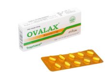 Viên nhuận tràng Ovalax Thuốc Viên nhuận tràng Ovalax - SĐK VD-27368-17