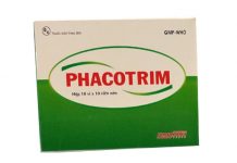 Viên nén Phacotrim Thuốc Viên nén Phacotrim - SĐK VD-3200-07