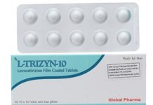 Viên nén bao phim L-Trizyn 10 Thuốc Viên nén bao phim L-Trizyn 10 - SĐK VN-14547-12