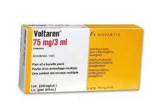 Voltaren 75mg/3ml Thuốc Voltaren 75mg/3ml - SĐK VN-20041-16