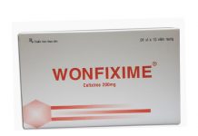 Wonfixime Thuốc Wonfixime - SĐK VD-12707-10