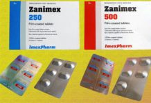 Zanimex 250 Thuốc Zanimex 500 - SĐK VNB-0055-02