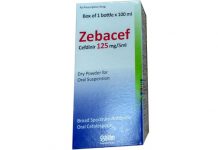 Zebacef 125mg/5ml Thuốc Zebacef 125mg/5ml - SĐK VN-19835-16