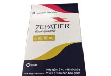 Zepatier Thuốc Zepatier - SĐK VN2-533-16