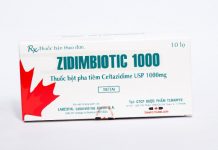 Zidimbiotic 1000 Thuốc Zidimbiotic 1000 - SĐK VD-19012-13