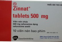 Zinnat tablets 500mg Thuốc Zinnat tablets 500mg - SĐK VN-10261-10