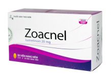 Zoacnel Thuốc Zoacnel - SĐK VD-27459-17
