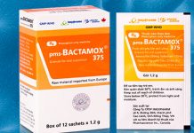 pms – Bactamox 375 Thuốc pms - Bactamox 375 - SĐK VD-20448-14