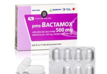 pms-Bactamox 500 mg Thuốc pms-Bactamox 500 mg - SĐK VD-22899-15