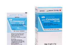 pms-Cefadroxil 250 mg Thuốc pms-Cefadroxil 250 mg - SĐK VD-21305-14