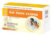 ÍCH THẬN VƯƠNG Thuốc ÍCH THẬN VƯƠNG - SĐK 1638/2010YT-CNTC
