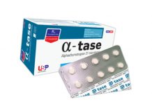 α-Tase Thuốc α-Tase - SĐK VD-29558-18
